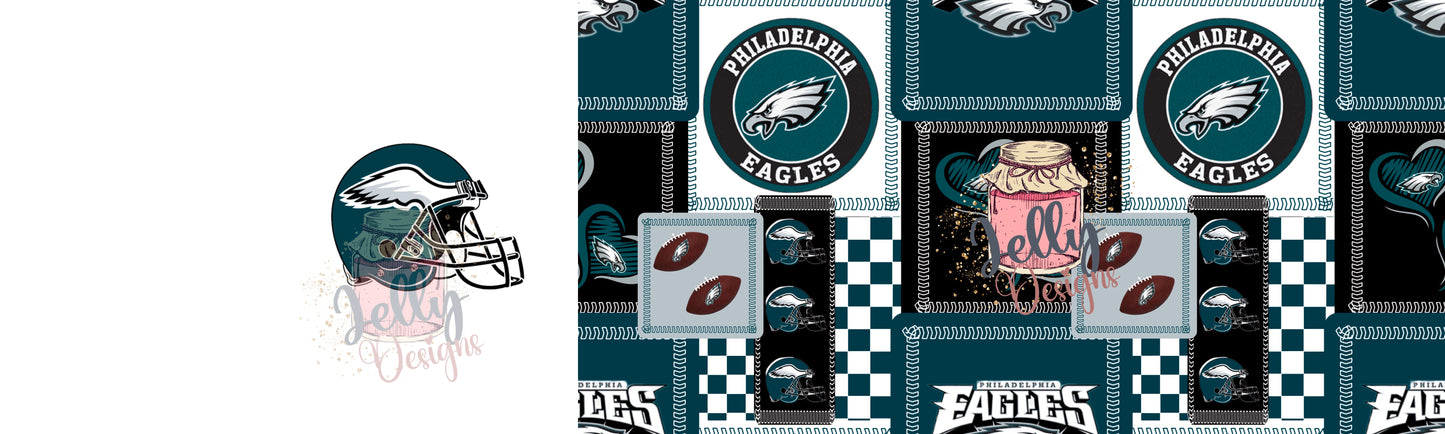 Eagle team 2 TONE Bow Stripe and Single
