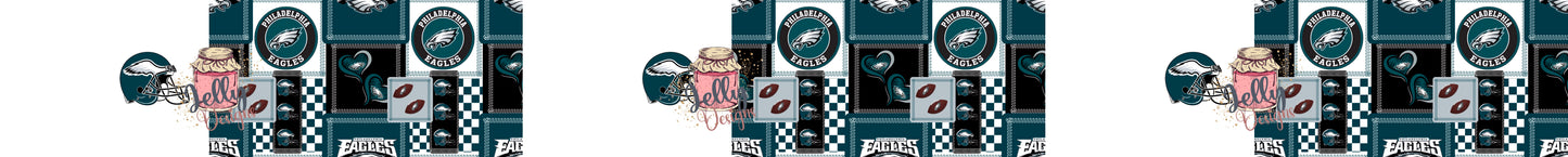 Eagle team 2 TONE Bow Stripe and Single