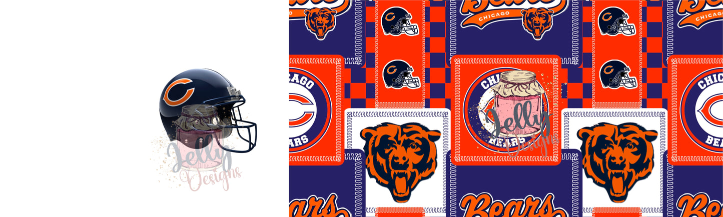 Bear team 2 TONE Bow Stripe and Single