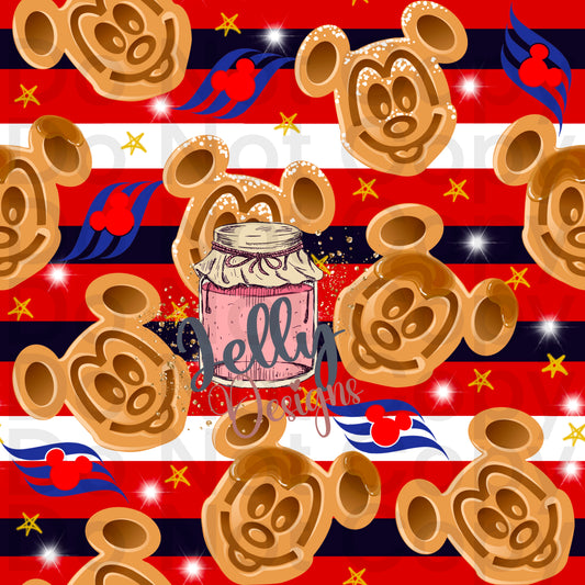 Mouse cruise waffle