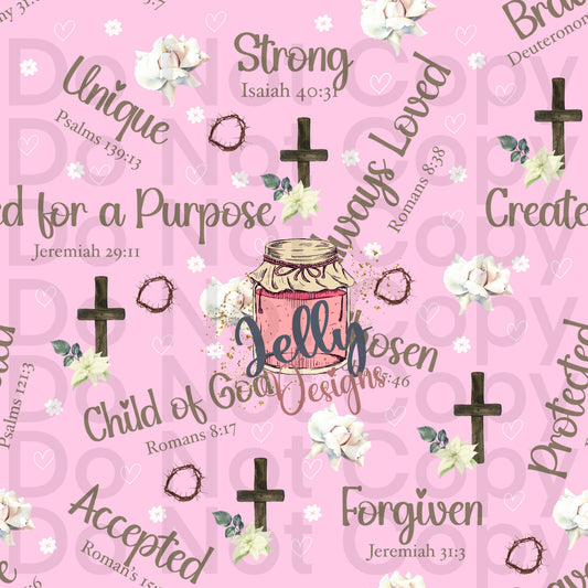 Pink Jesus Affirmation