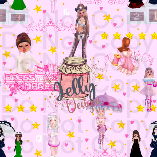 Character Dress to impress blox game