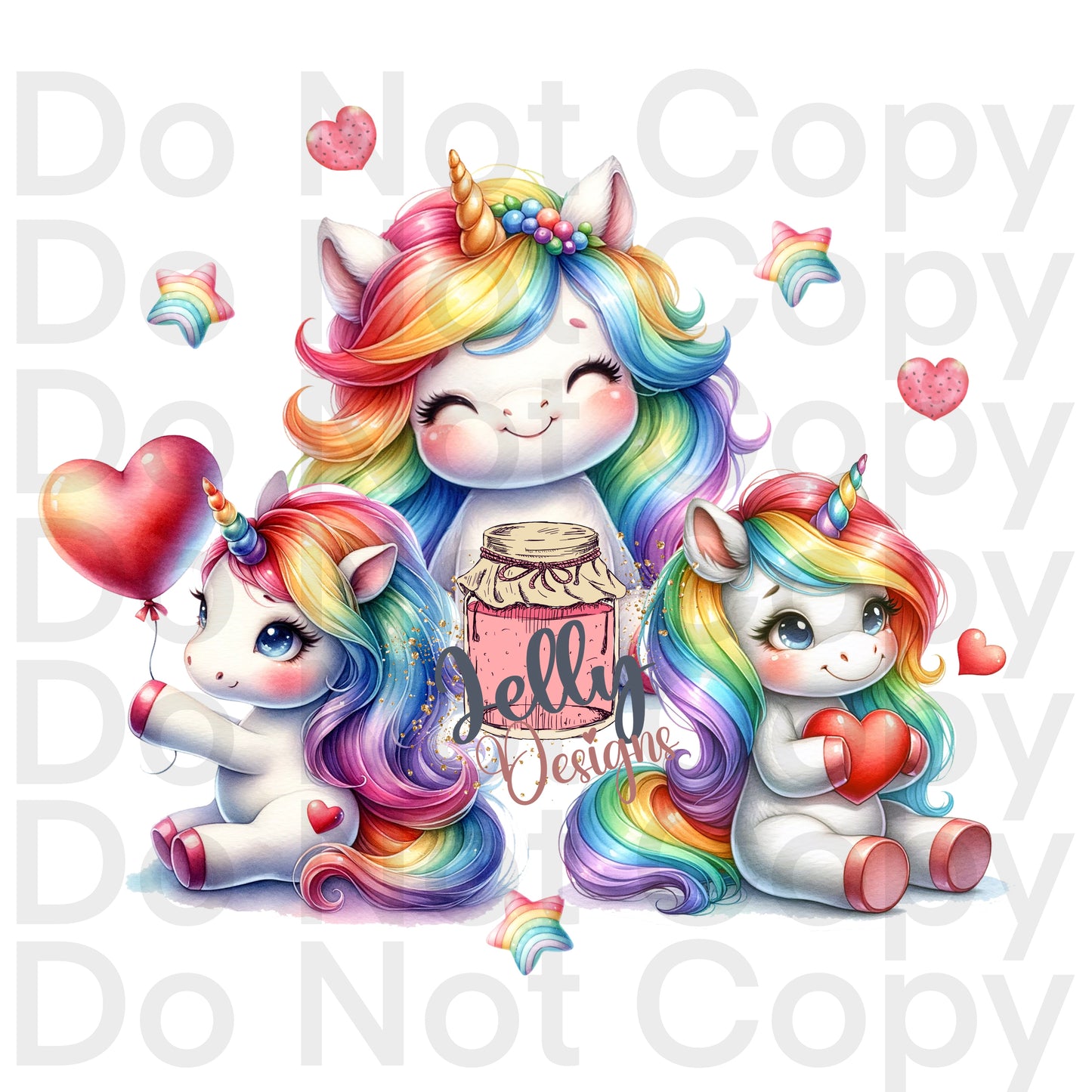 Unicorn Love - Sub PNG