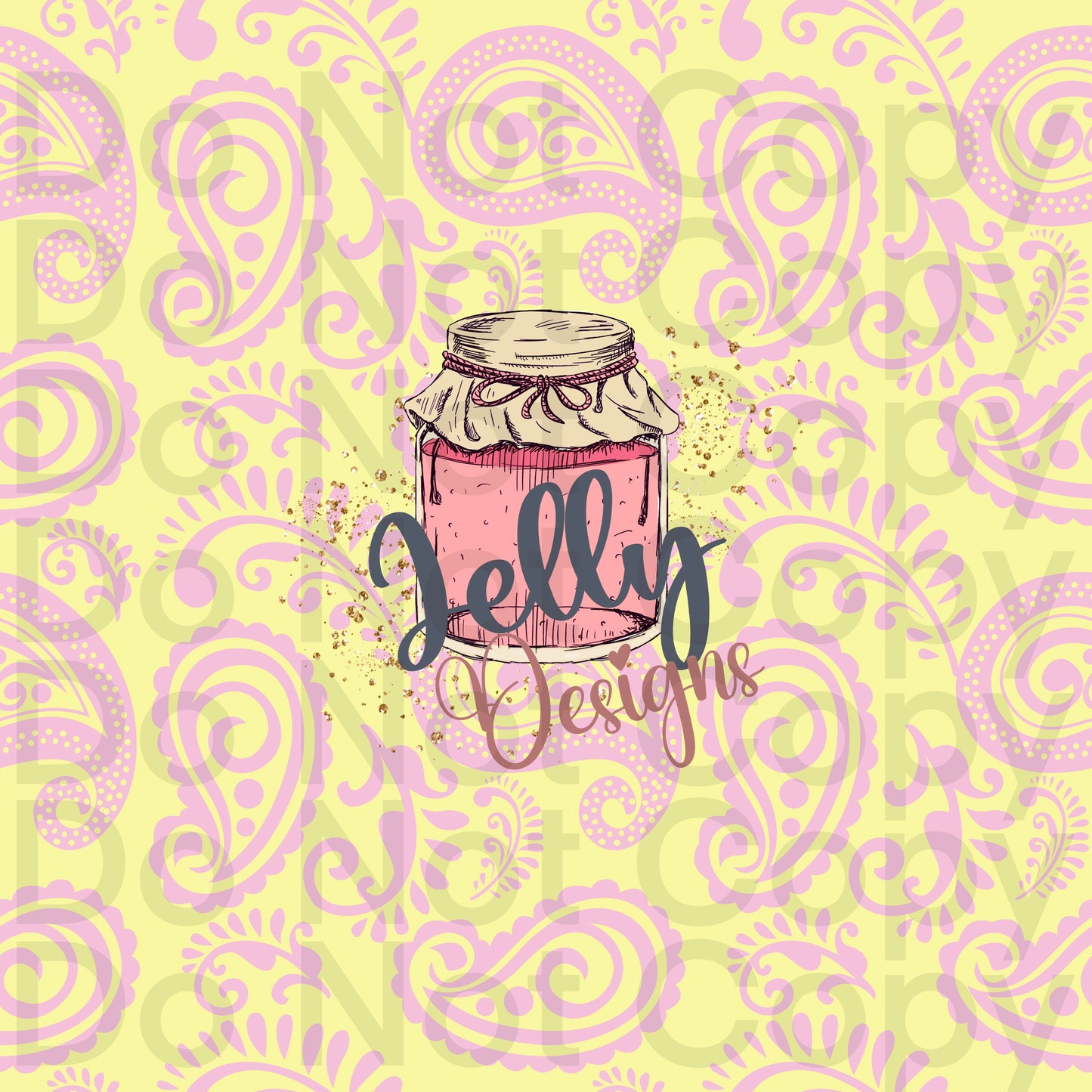 Spring Gingham Patch Paisley cord