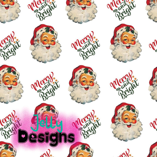 Merry and Bright Santa