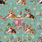 Corgi Christmas - 3 color ways
