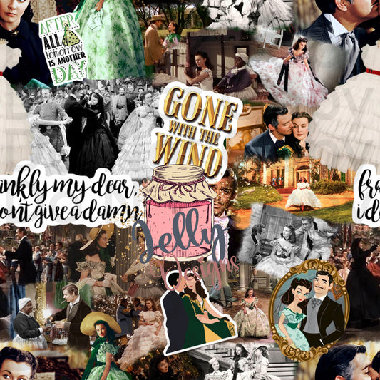 Gone Wind -Collage