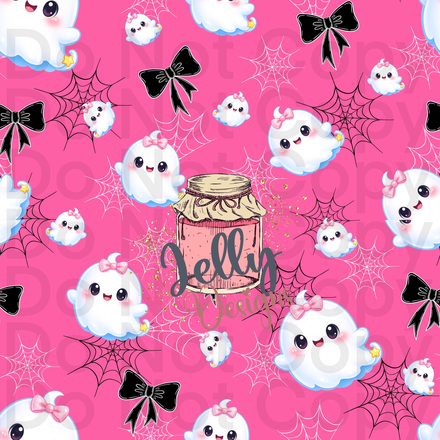 CUTE PINK GHOST