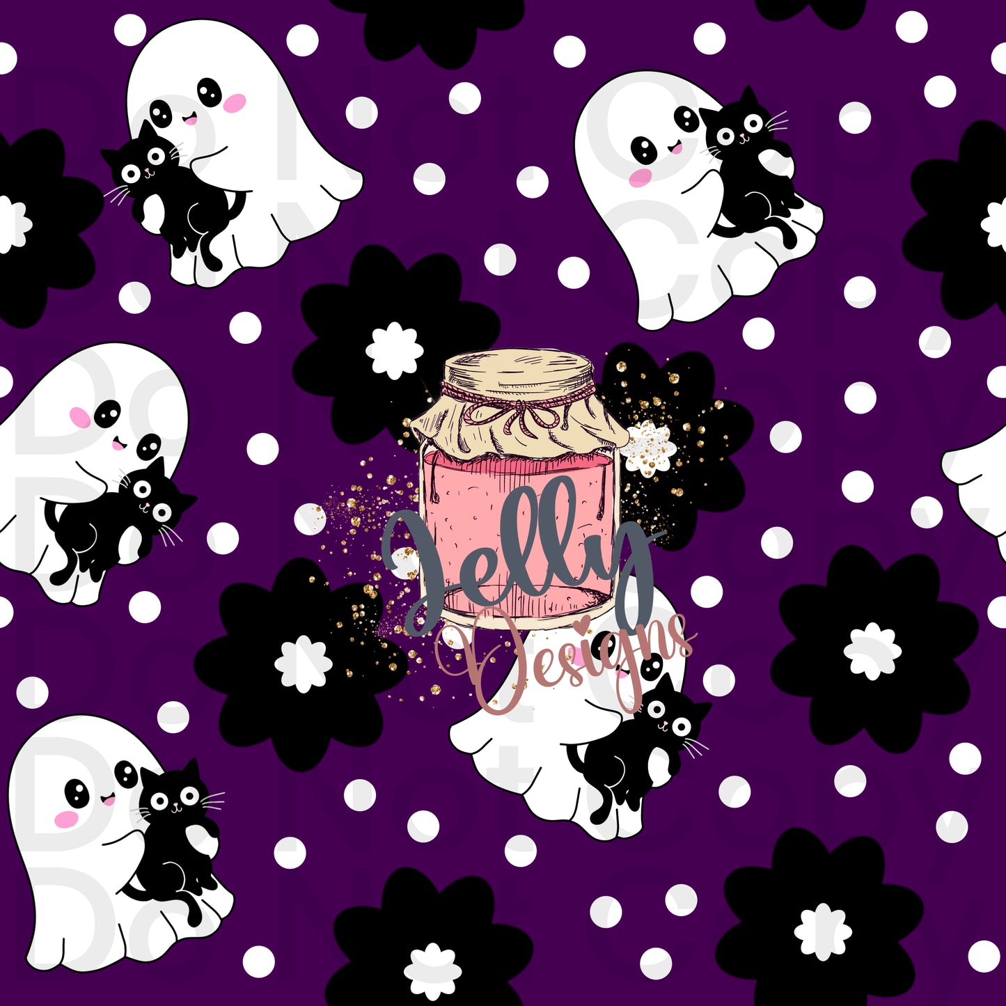 Ghostly flower power