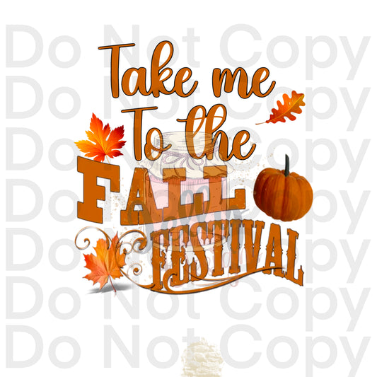 Take me to Fall Festival- Sub