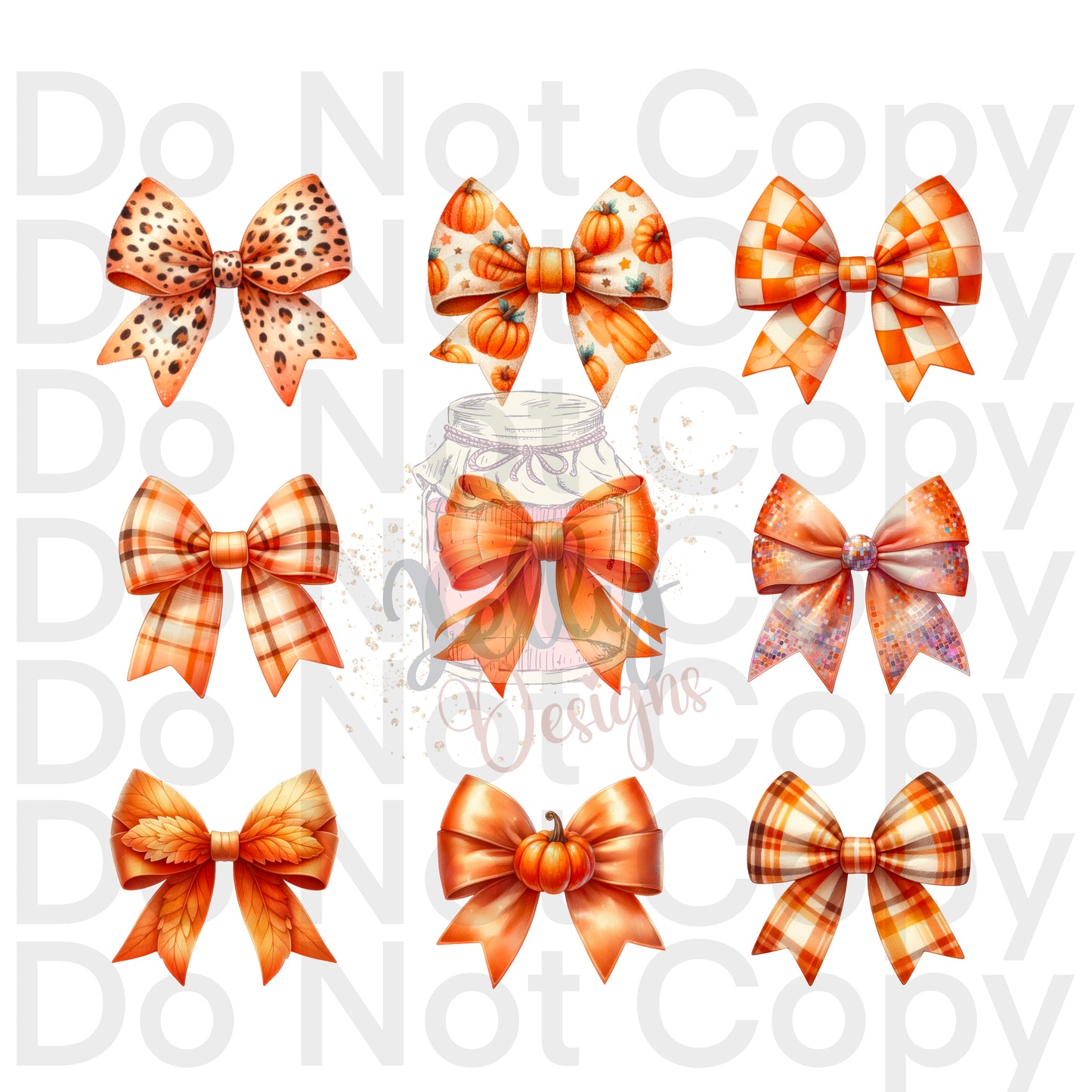 Autumn Bows cord- Sub