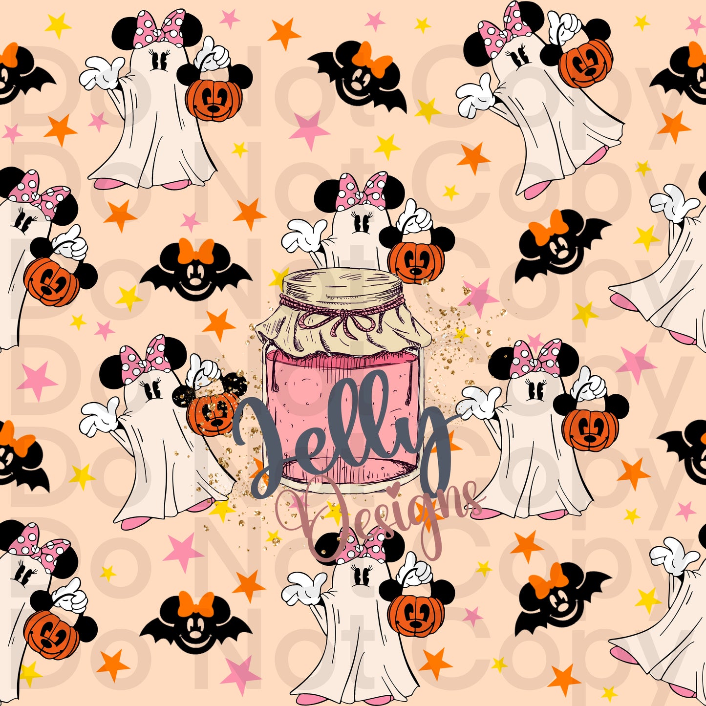 Mouse Girl Halloween cream