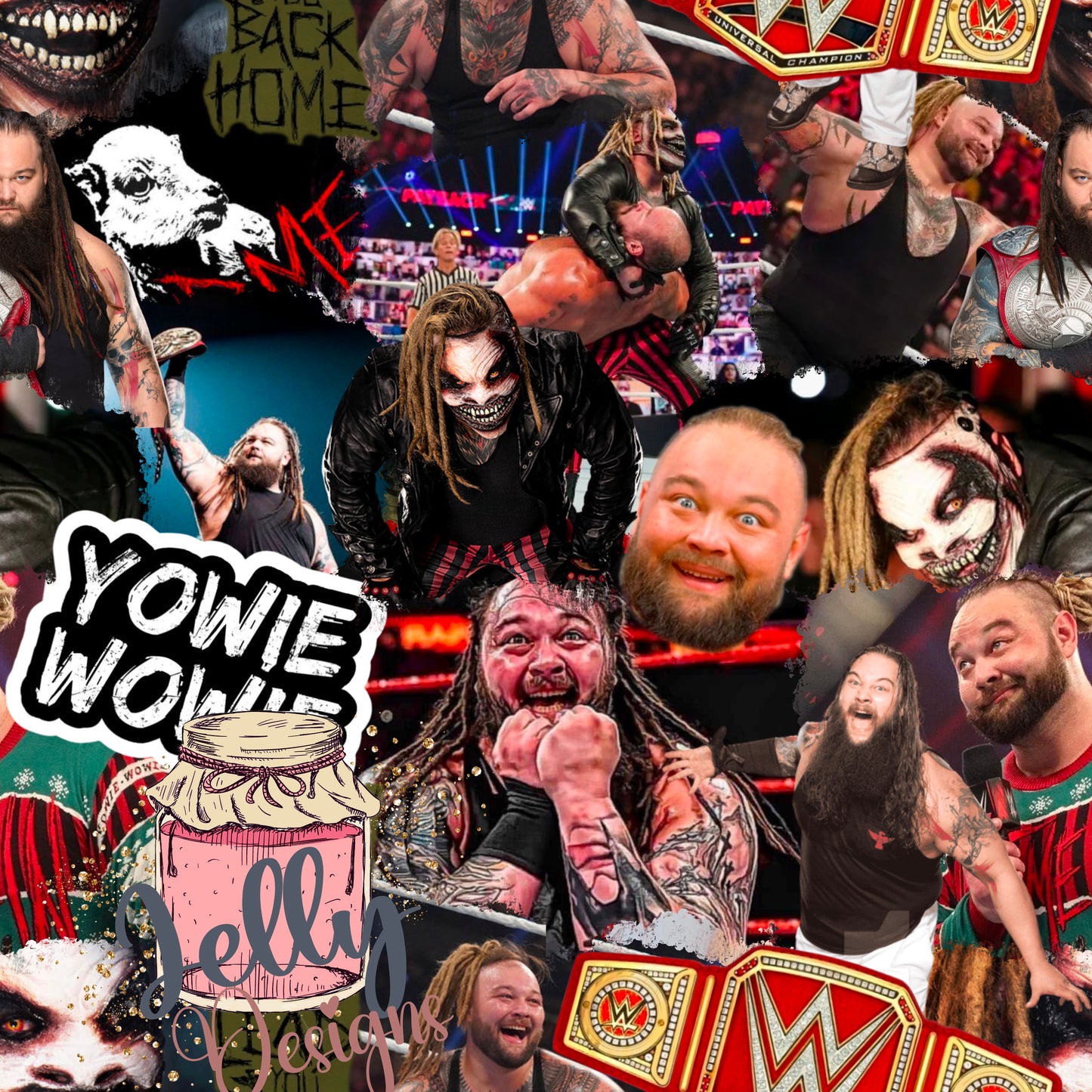 Wyatt wrestle collage