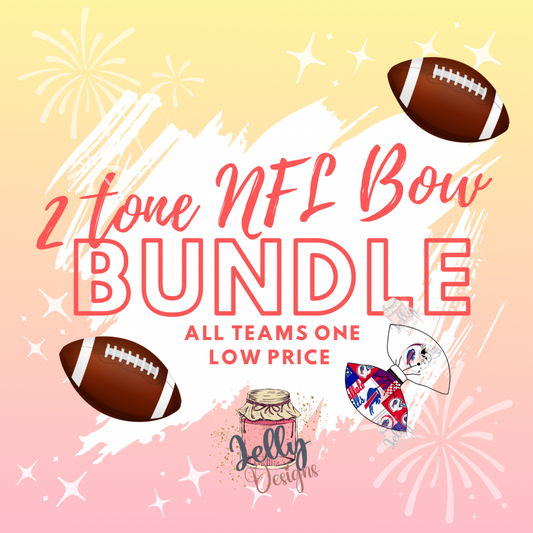 N F L Patch 2 TONE BOWS BUNDLE - ALL FILES