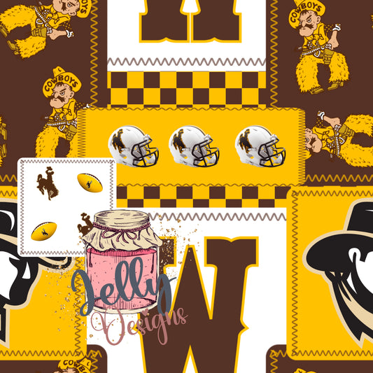 Wyom cowboy team Patch