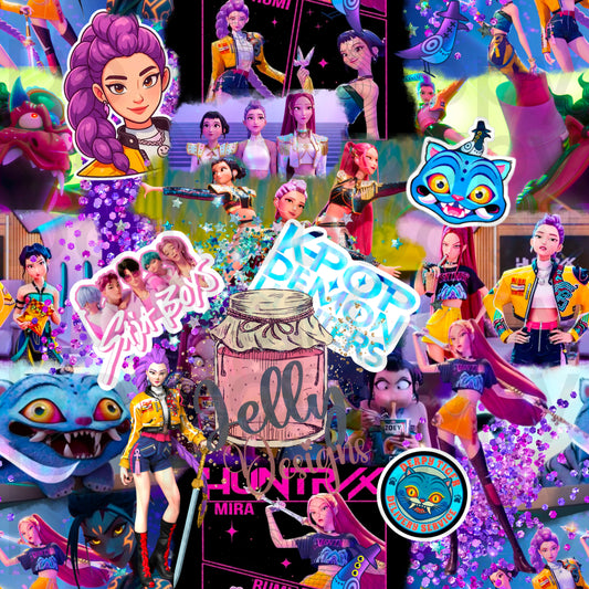 K Pop Hunt with sparkle