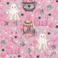Pink and Grey sweet Boo with cord included