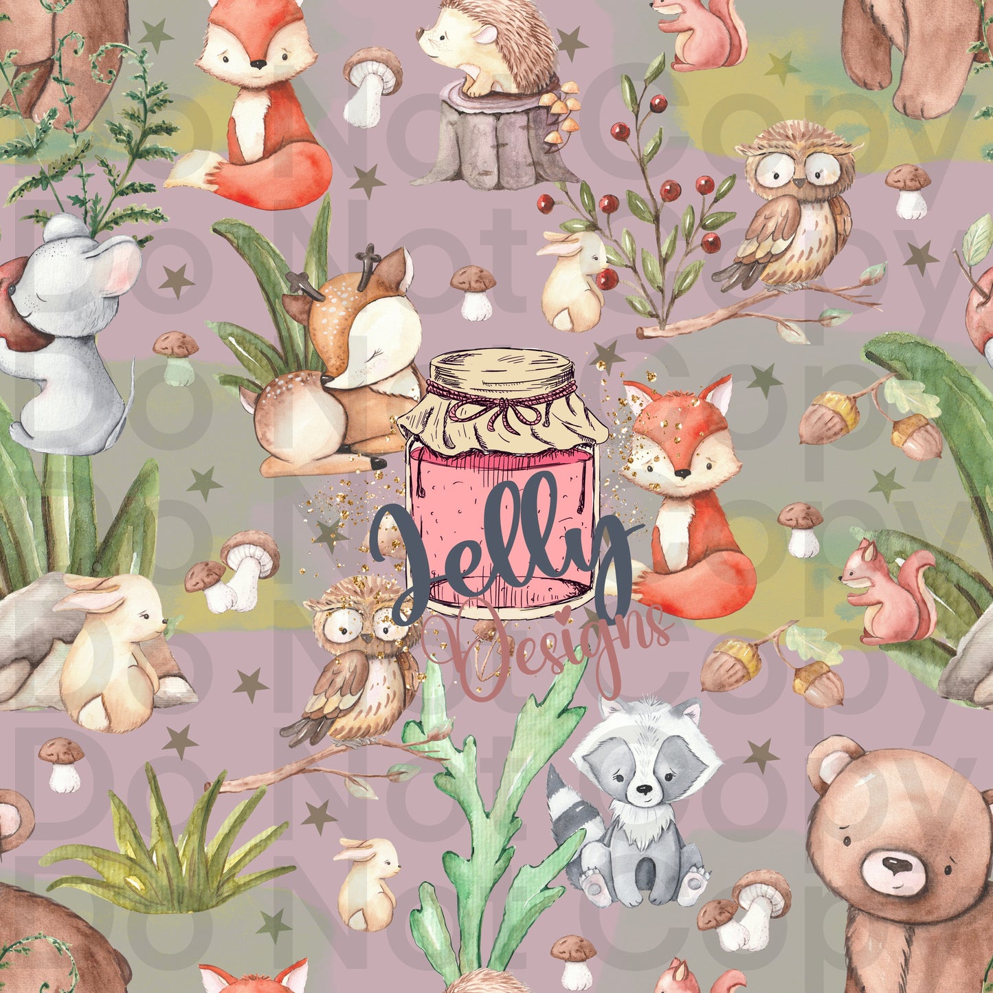 Woodland animals - 3 pack