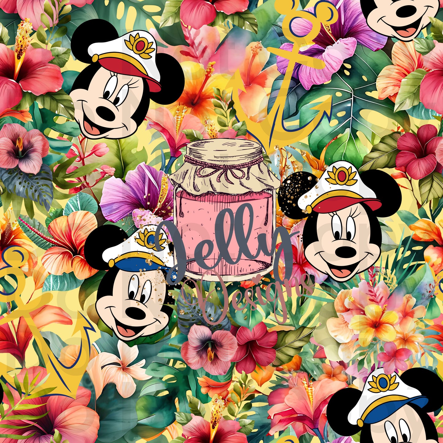Tropical mouse - 2 way colors included!