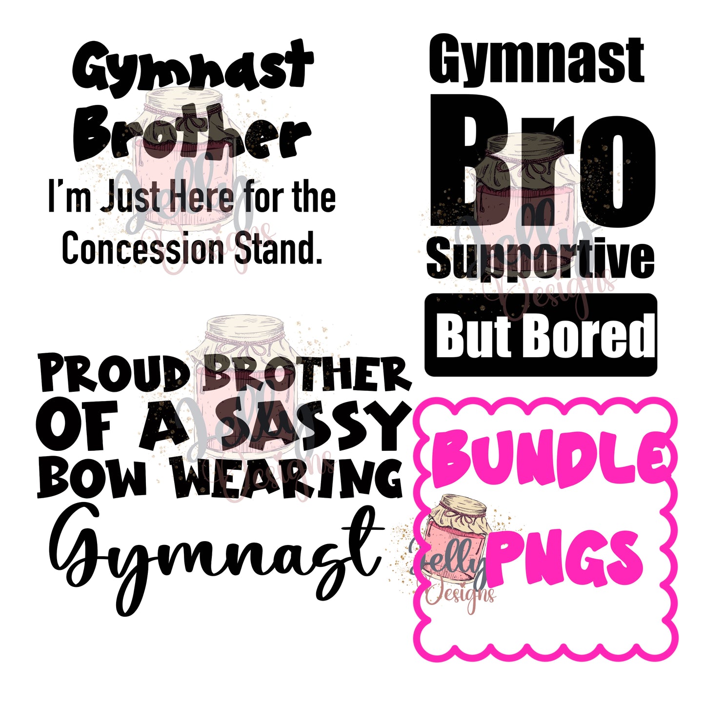 Bundle Gymnast Brother PNG’s