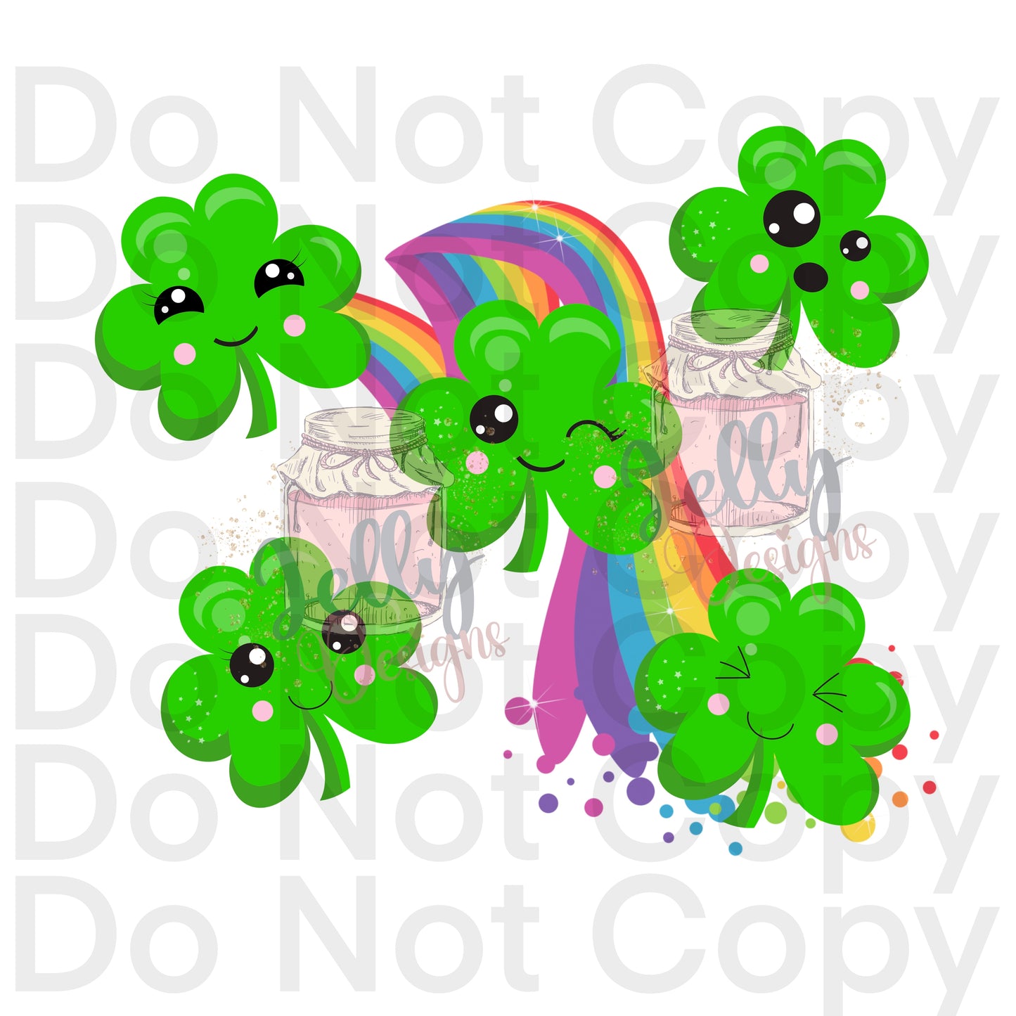 Groovy Shamrock png- Sub