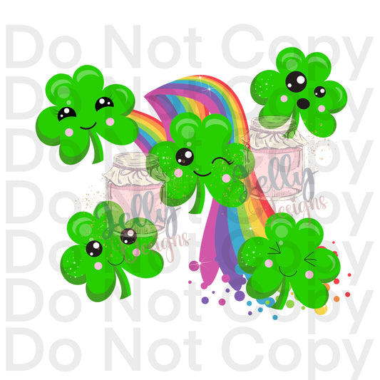 Groovy Shamrock png- Sub