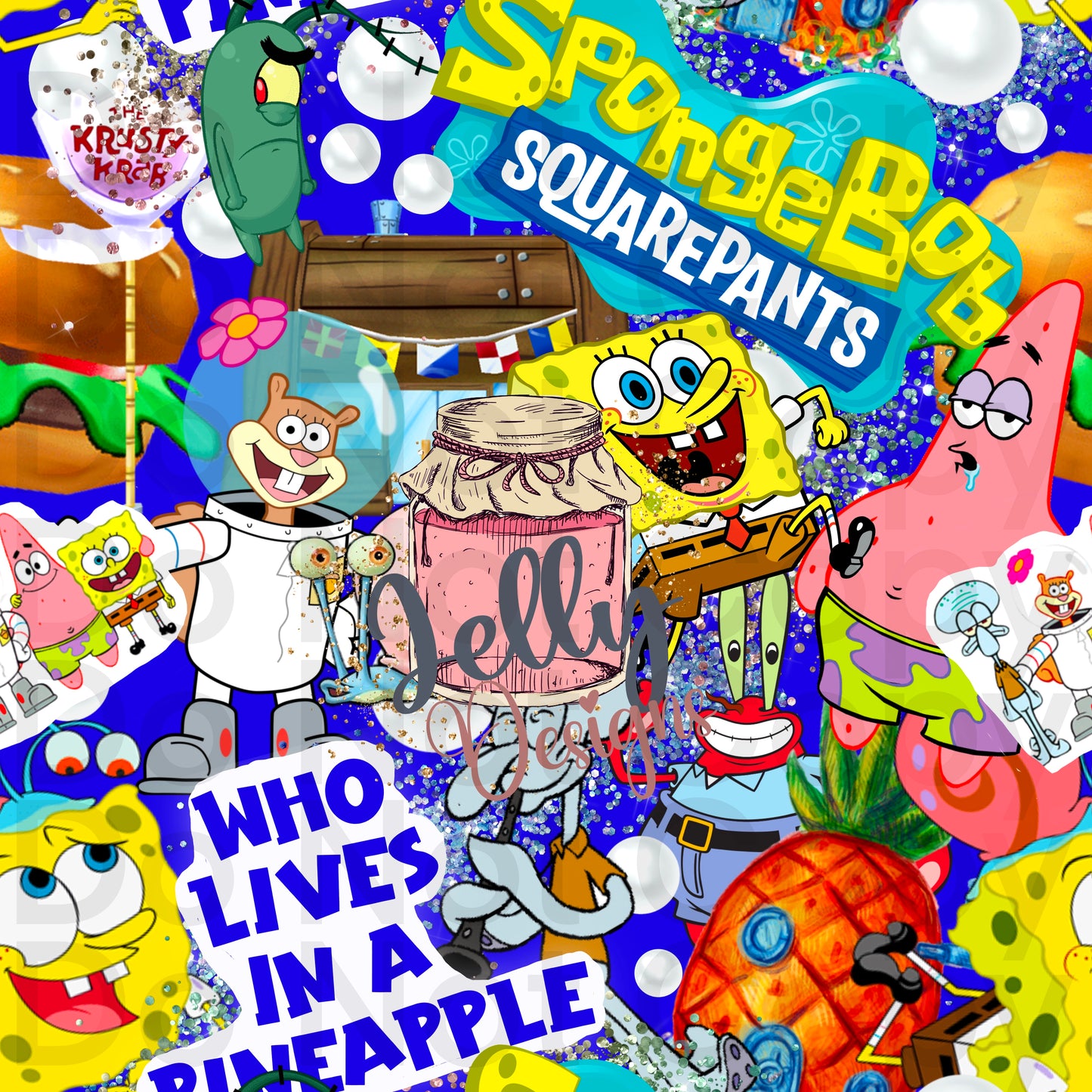 Sponge Collage