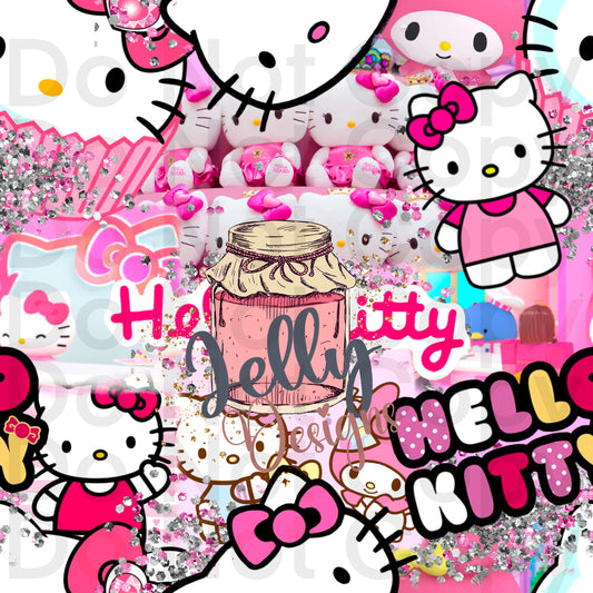 Kitty Pink collage