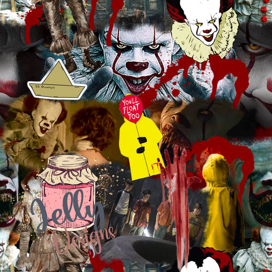 clown collage