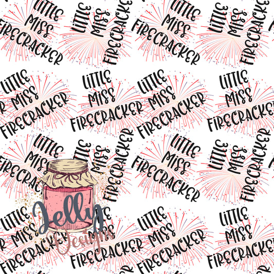 Miss Firecracker- White