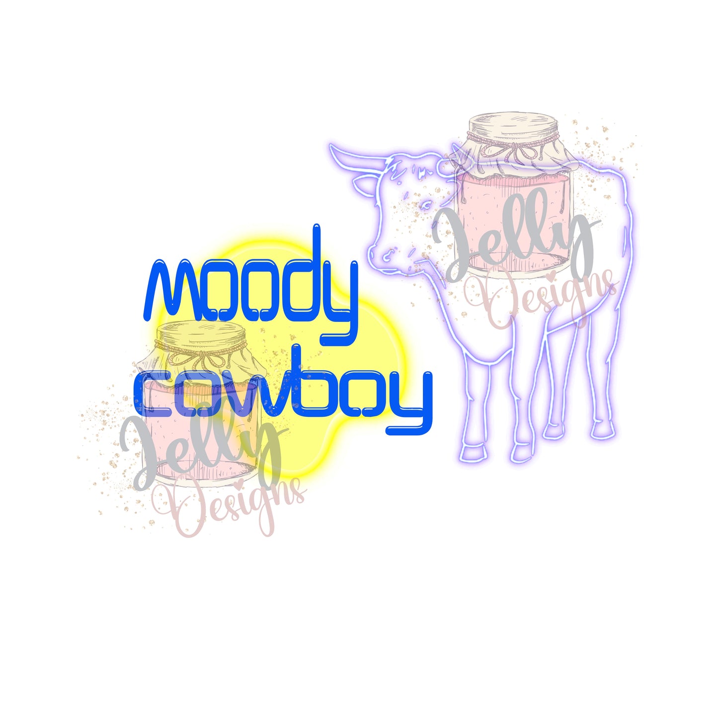 Moody Cowboy neon- Sub