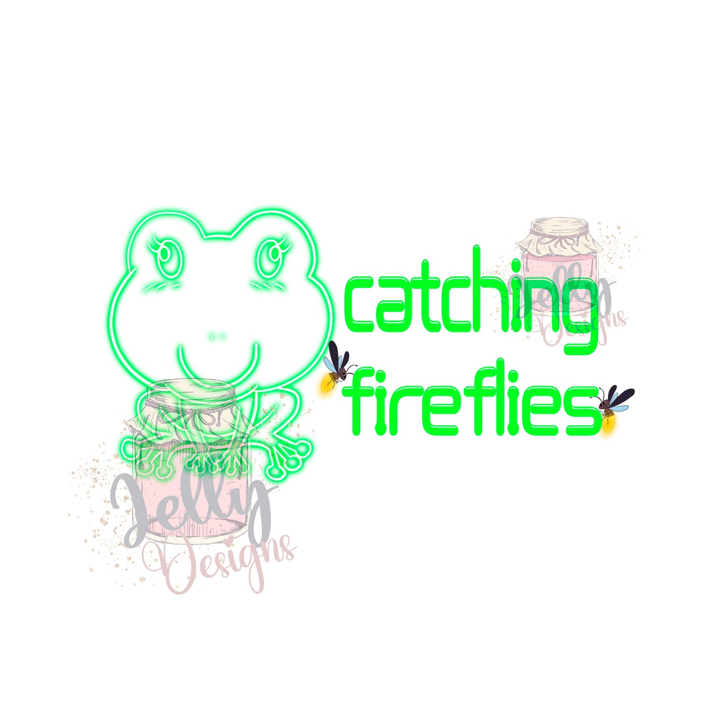 Catching Fireflies neon frog- Sub