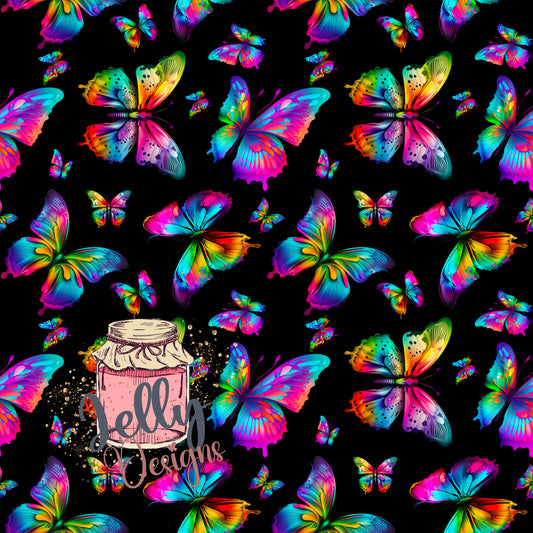 Neon butterfly