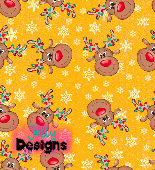 Boy Reindeer Yellow