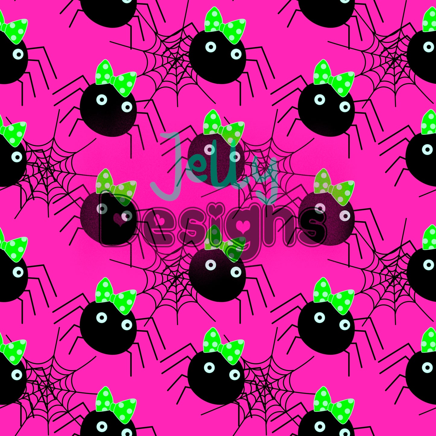 Cute Pink Spider