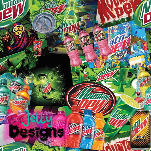 Dew cola Collage