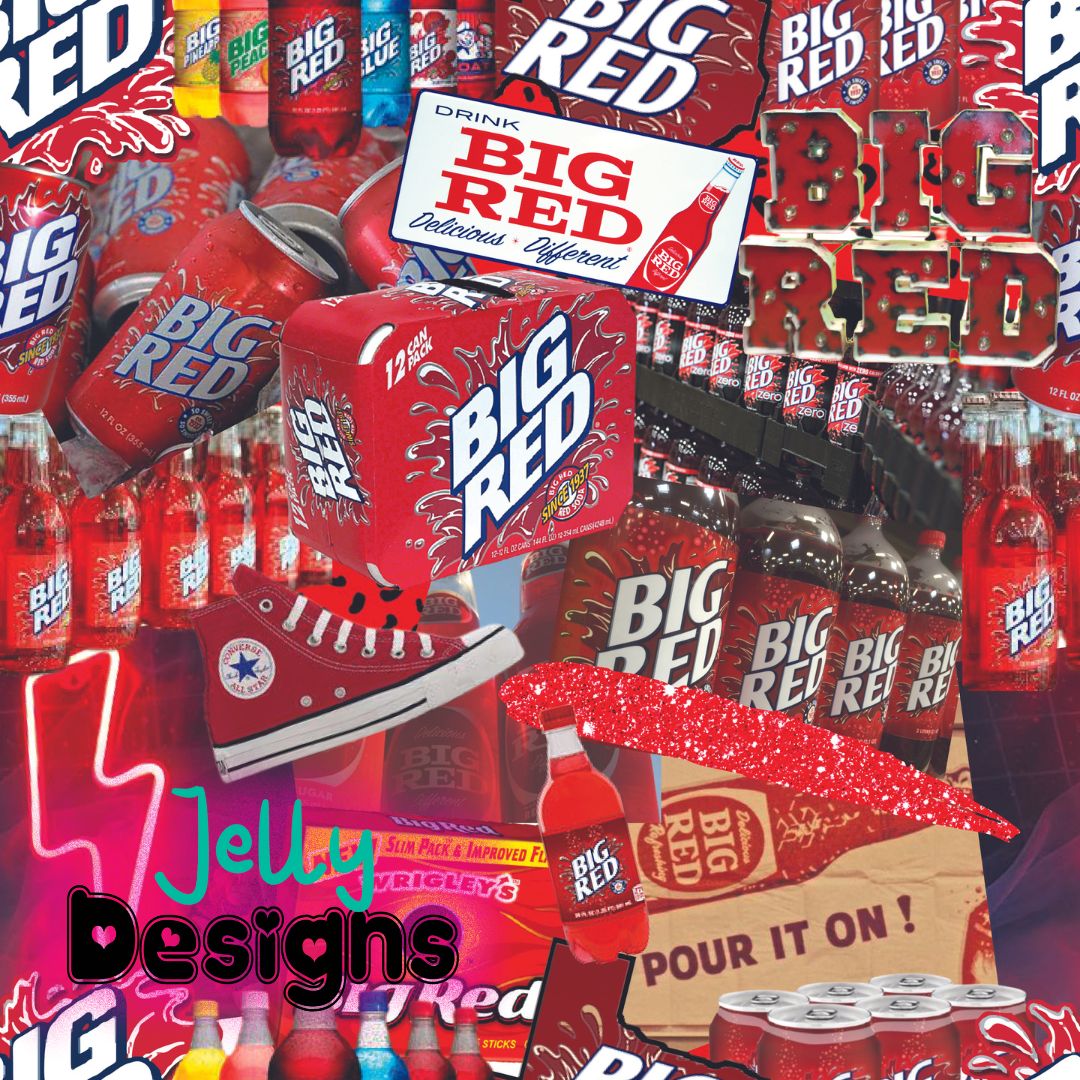 Red Big Cola Collage