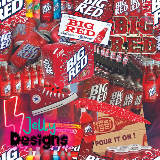 Red Big Cola Collage