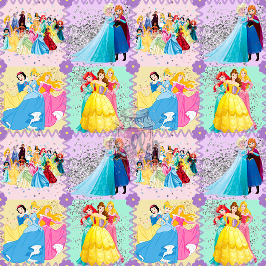 Princess Crew Patchwork