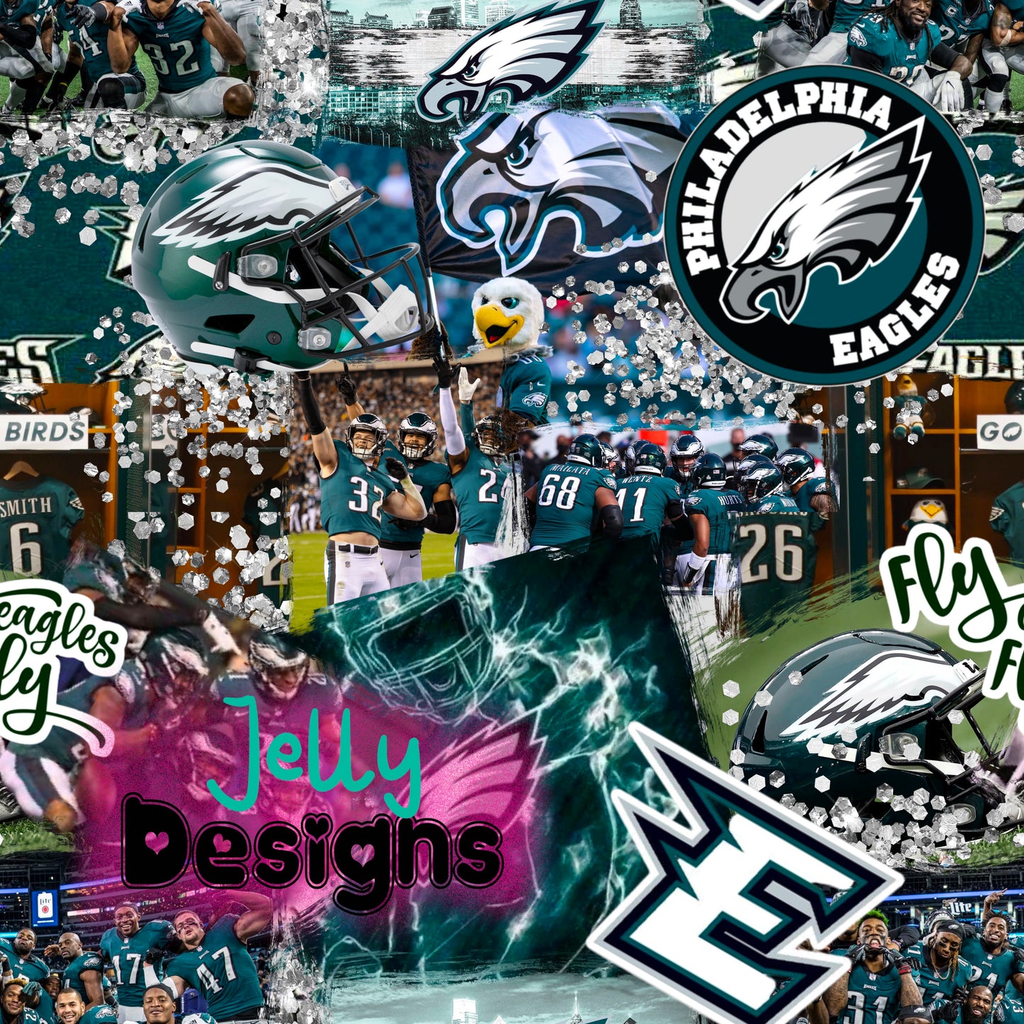 Eagle collage