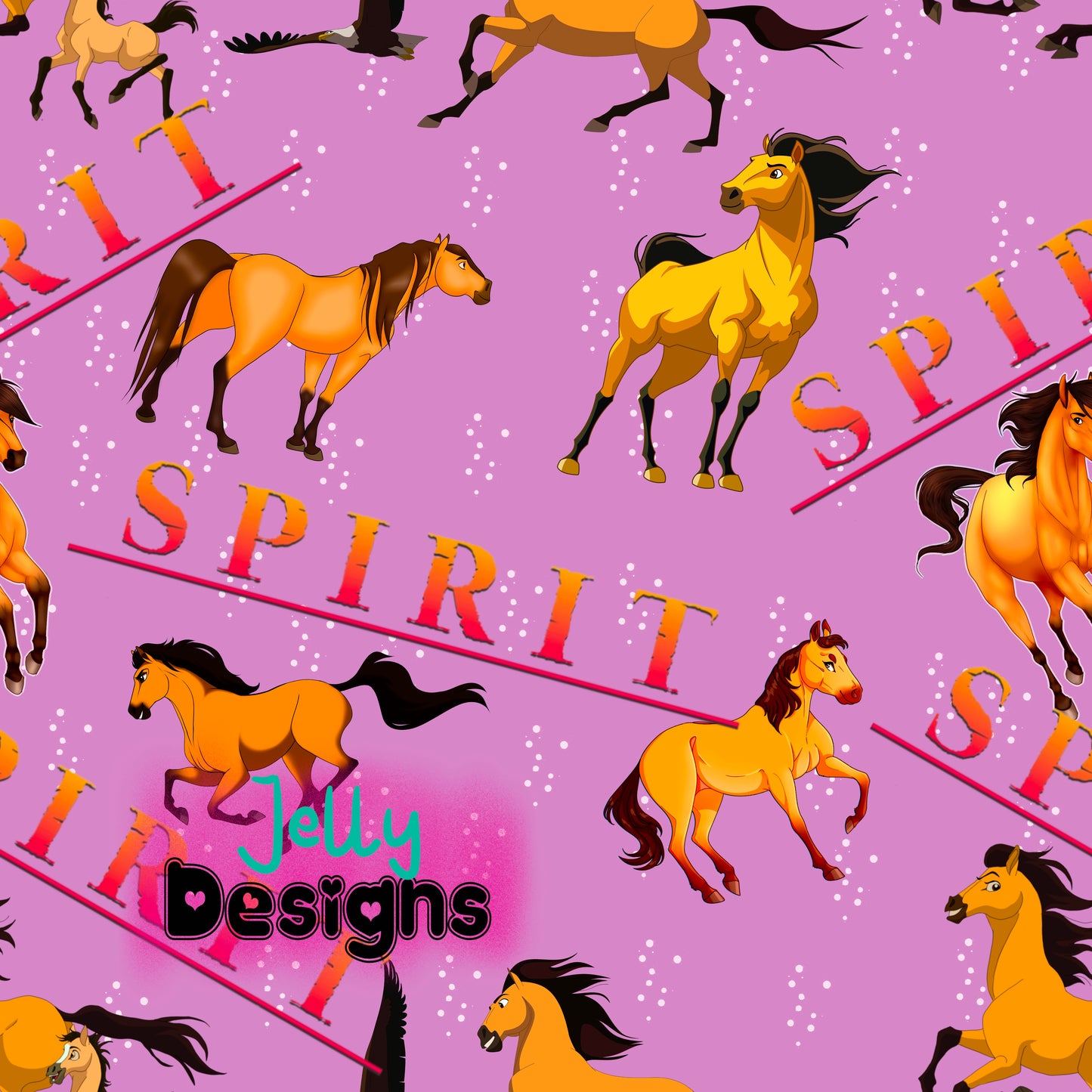 Spirit Horse Pink