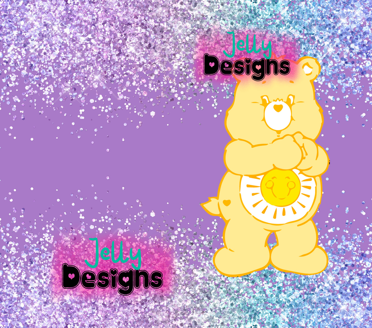 Sunshine Bear_ TUMBLER WRAP 20oz