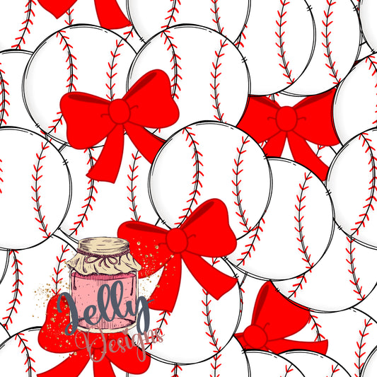 Lots of Baseballs and Bows