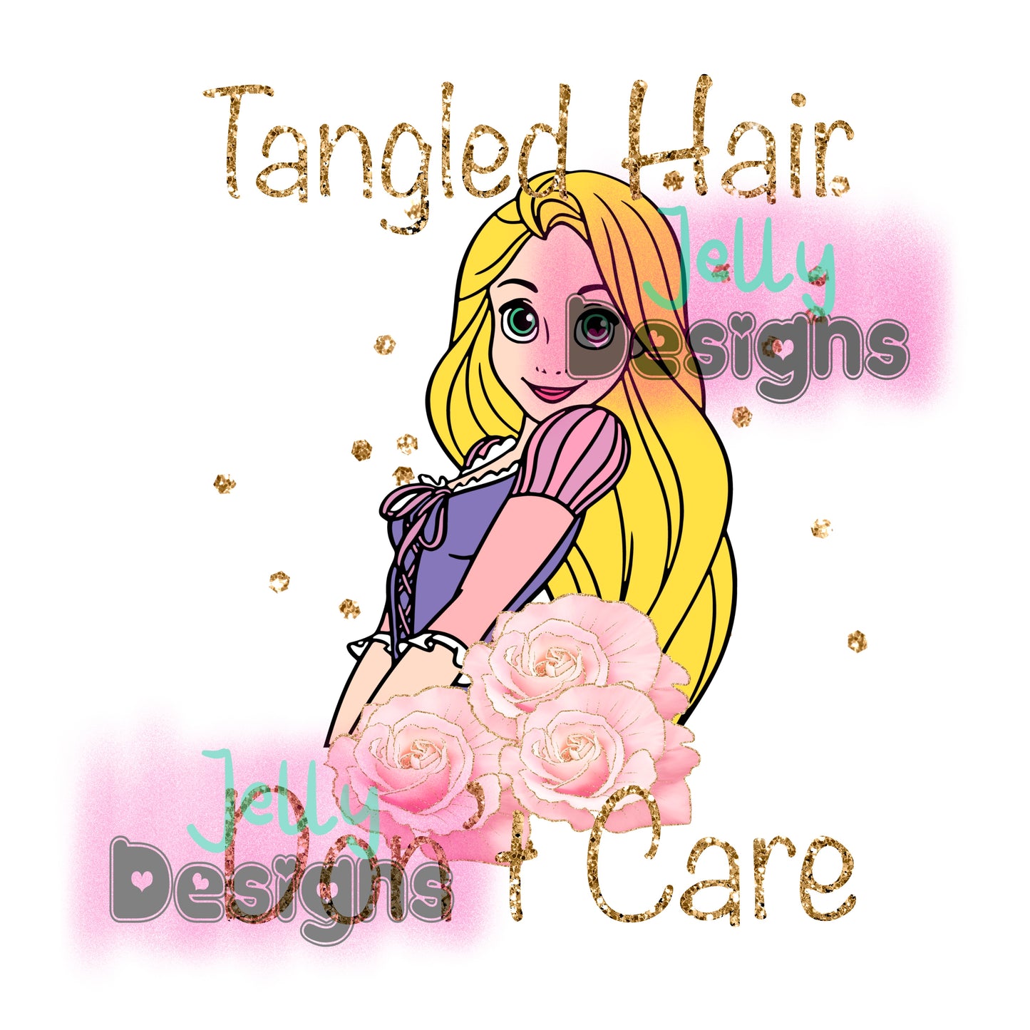 Tangle Hair Glitter- Sub