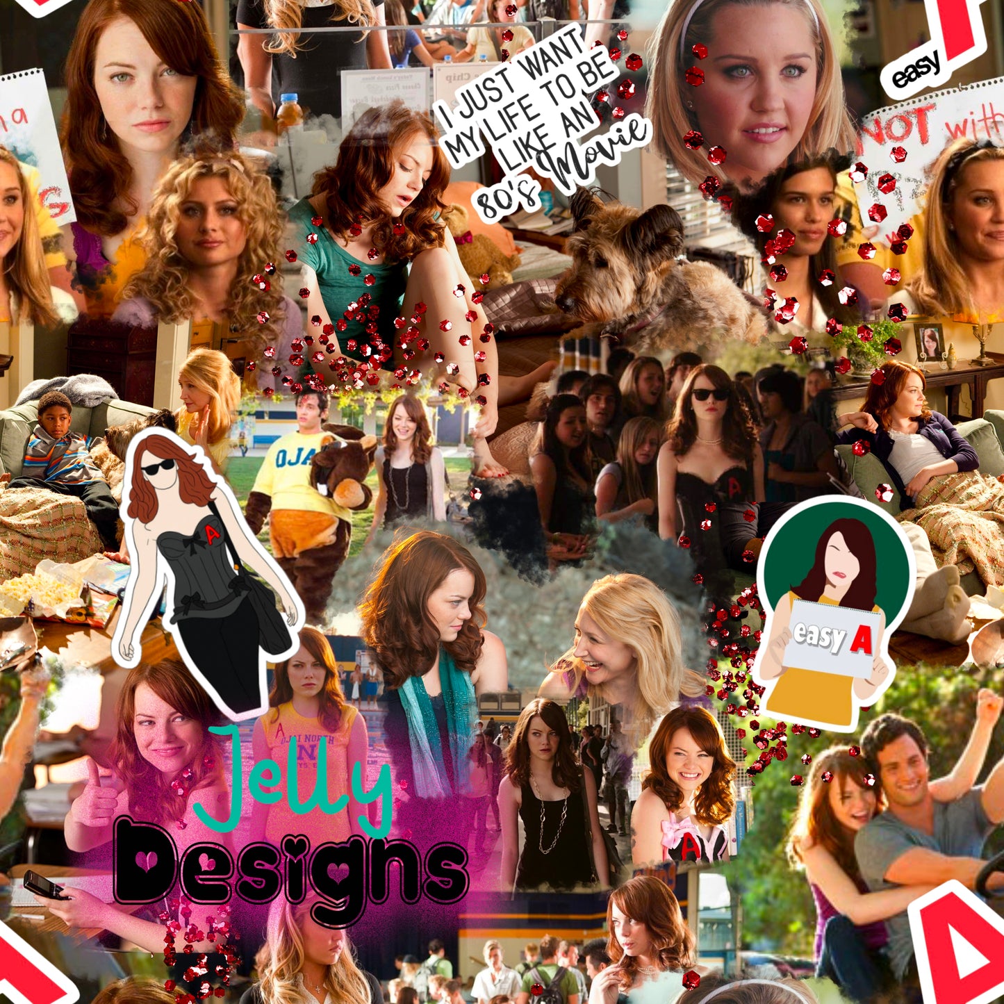 Easy A Collage