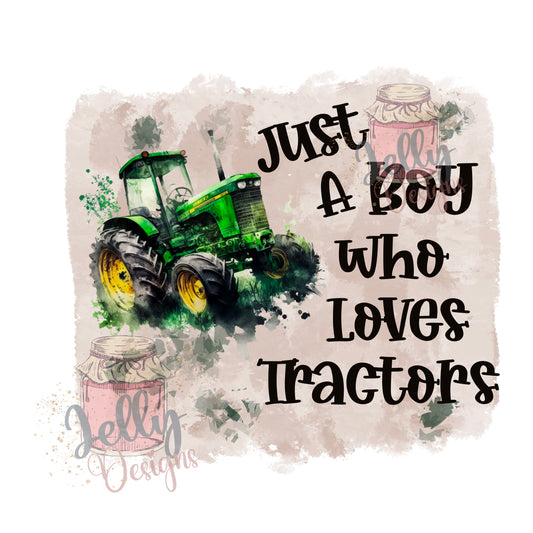 A Boy loves Tractors  Sub