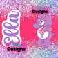 Purple Bear_ TUMBLER WRAP 20oz
