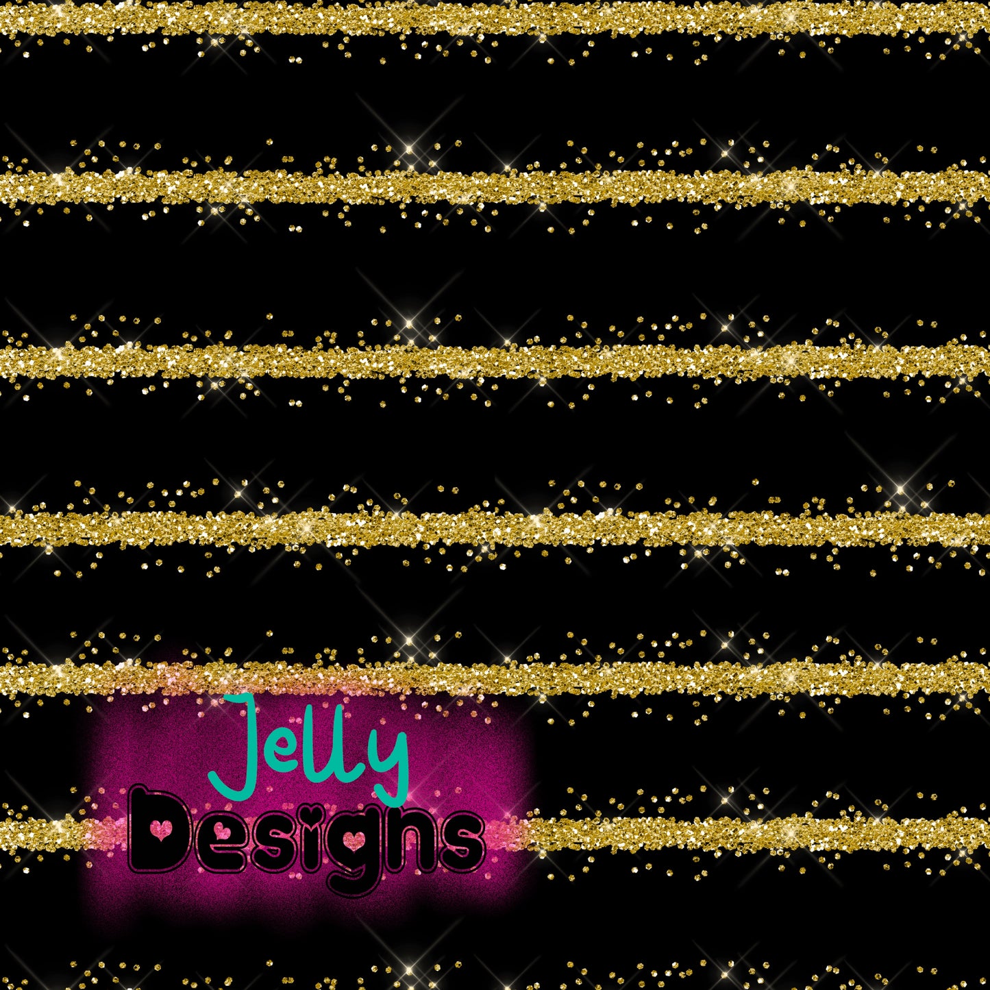 Stripe Mouse Gold Sparkle cord