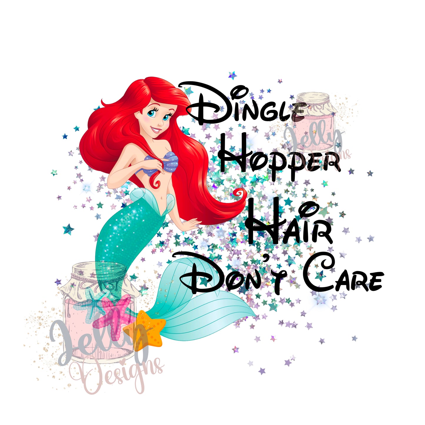 Dingle Hopper Hair -Mermaid Sub